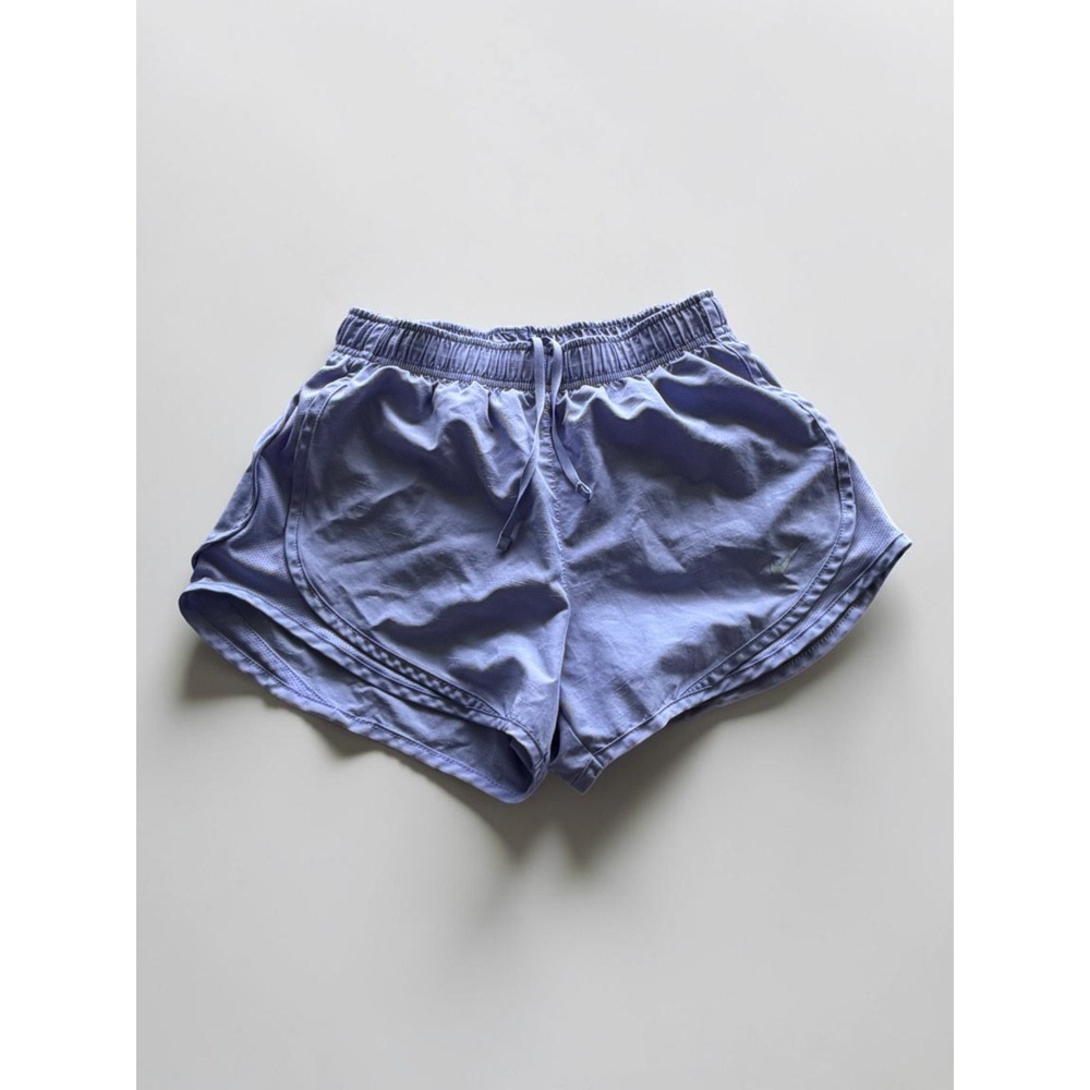 Nike Dri-FIT Womens Running Shorts Lavender Purple Mesh Athletic Size S